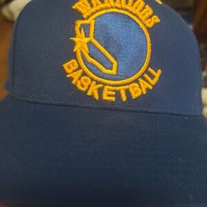 Adidas Blue and Yellow Basketball Hat